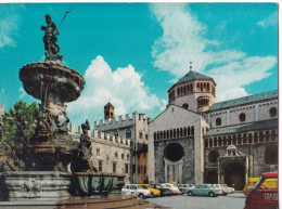 Trento - Piazza  Duomo Fontana Del Nettuno - 2198 - Formato Grande Non Viaggiata – FE390 - Trento