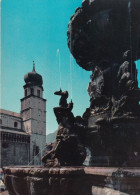 Trento - Piazza  Duomo Fontana Del Nettuno - 2200 - Formato Grande Non Viaggiata – FE390 - Trento