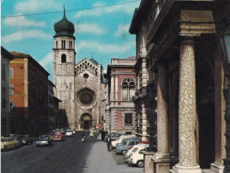 Trento - Via Verdi - Universita E Facciata Del Duomo - Formato Grande Viaggiata – FE390 - Trento