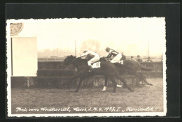 AK Neuss, Pferderennen Preis Vom Nordkanal 1937, 1. Platz Pferd Romantik  - Paardensport