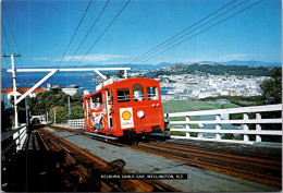 2-7-2024 (4) New Zealand - Cable Car In Wellington (Funiculaire) With SHELL Advertising - Kabelbanen