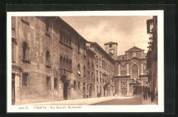 Cartolina Trento, Via Rodolfo Bellenzani  - Trento