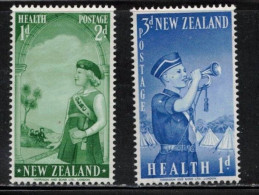 NEW ZEALAND Scott # B54-5 MH - Boy Scout & Girl Guide - Nuovi