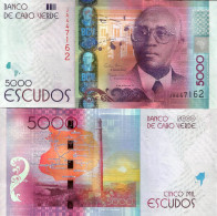 Cape Verde / Cabo Verde 5000 Escudos 2014 P-75 UNC - Kaapverdische Eilanden