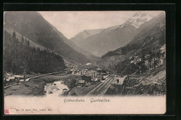 AK Gurtnellen, Panorama Mit Bahnhof  - Gurtnellen