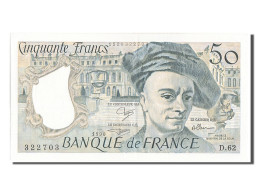 Billet, France, 50 Francs, 50 F 1976-1992 ''Quentin De La Tour'', 1990, TTB+ - 50 F 1976-1992 ''Quentin De La Tour''