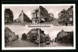 AK Wermelskirchen, Remscheider Strasse, Eich, Telegraphenstrasse  - Wermelskirchen