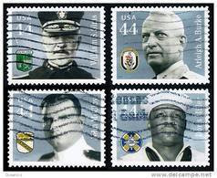 Etats-Unis / United States (Scott No.4440-43 - Valeureux Marins / Distinguihed Sailors) (o) Set - Usados