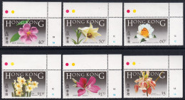 Hong Kong 1985 Native Flowers Set Of 6. SG 497-502. MNH - Unused Stamps