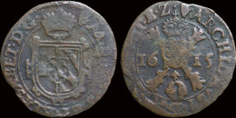 Southern Netherlands Brabant Albrecht & Isabella Duit 1615 - 651-1794 Principauté De Stavelot-Malmedy