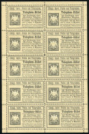 Altdeutschland Bayern, 1894, TB 18-22, Postfrisch - Otros & Sin Clasificación