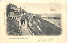 Folkestone - Piers And Shelter - Folkestone
