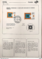 Brochure Brazil Edital 1976 30 Technical Standards With Stamp CPD SP - Cartas & Documentos