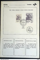 Brochure Brazil Edital 1976 24 Ouro Preto School Of Minas Gerais Educacao With Stamp CPD SP - Cartas & Documentos