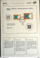 Brochure Brazil Edital 1976 30 Technical Standards With CBC And CPD RJ Stamp - Cartas & Documentos