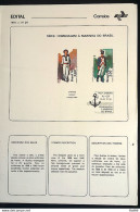 Brochure Brazil Edital 1976 29 Navy Of Brazil Military Without Stamp - Cartas & Documentos