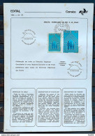 Brochure Brazil Edital 1976 19 Tribute To SESC And SENAC CBC And CPD RJ 1 - Maximum Cards