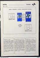Brochure Brazil Edital 1976 11 Cinematographic Industry Cinema With CPD And CBC RJ Stamp - Cartas & Documentos