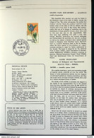 Brochure Brazil Edital 1976 10 Nature Preservation With CPD Stamp PB Joao Pessoa 2 - Cartas & Documentos