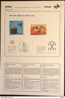 Brochure Brazil Edital 1976 08 Fine Arts Without Stamp - Cartas & Documentos