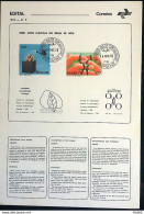 Brochure Brazil Edital 1976 08 Fine Arts Without Stamp CPD PR - Cartas & Documentos