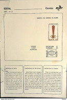 Brochure Brazil Edital 1976 05 World Blind Health Eye Without Stamp Day - Cartas & Documentos