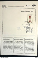 Brochure Brazil Edital 1976 05 World Blind Health Day Eye With Stamp Superimposed Cpd Juiz De Fora - Cartas & Documentos