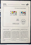 Brochure Brazil Edital 1976 01 Economic Resources Energy Car Without Stamp - Cartas & Documentos
