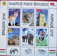 Tajikistan  2010   Fauna     M/S  Perforated   MNH - Tajikistan