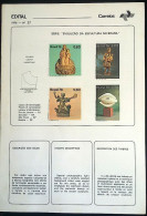 Brochure Brazil Edital 1976 27 Sculpture Art Brazil With Internal Stamp CPD And CBC SP - Cartas & Documentos
