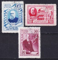 USSR 1941. 20th Death Anniversary Of N.Zhukovsky. Used. Mi. Nr. 801-03 - Oblitérés