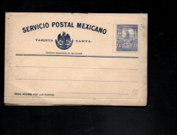 MEXIQUE ENTIER CARTE LETTRE NEUF 5 CENTAVO - Mexico