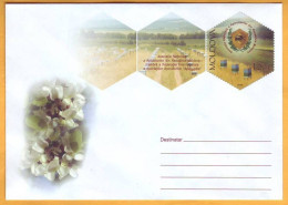 2009  Moldova Moldavie Moldau. Beekeeping. Bees. Hive. Flowers. Cover Mint - Honeybees