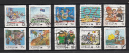 Australie 1 Lot De 10 Timbres Oblitérés   (a13) - Used Stamps