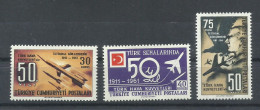 TURQUIA  YVERT  1591/93  MNH  ** - Unused Stamps