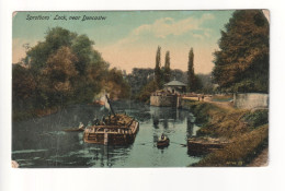 Sprotboro' / Sprotborough Lock & Barge, Near Doncaster - Old Postcard - Other & Unclassified