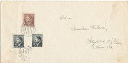 Bohemia & Moravia Böhmen & Mähren Cover Sent To Czechoslovakia Jitschin 1-12-1942 - Brieven En Documenten