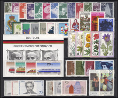 826-874 Bund-Jahrgang 1975 Komplett, Postfrisch ** - Collections Annuelles