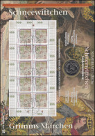 2938 Grimm's Märchen Mit Gedenkmünze Schneewittchen - Numisblatt 1/2013 - Invii Numismatici