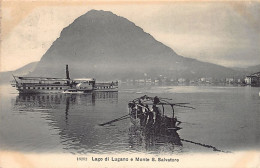 Svizzera - Lac De Lugano (TI) Ttello A Vapore Dampfer Milano - Monte S. Salvatore - Ed. Wehrli 16202 - Lac De Lugano