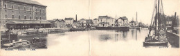 Belgique - BRUXELLES - Carte Panoramique - Canal - Entrepôt - Ed. C. V. C. - Transport (sea) - Harbour