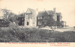 Canada - VICTORIA (BC) The Official Residence Of The Lieutenant-Governor - Publ. T.N. Hibben & Co. 94 - Victoria