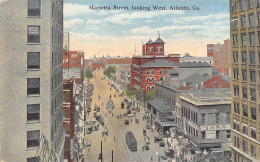 ATLANTA (GA) Marietta Street, Looking West - Atlanta