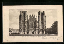 Pc Wells, The Cathedral, West Front  - Wells
