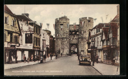 Pc Canterbury, Westgate Towers And Falstaff Inn  - Canterbury