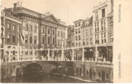 Utrecht, Stadhuisbrug. Lustrumfeesten 1911 - Utrecht