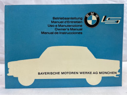 Betriebsanleitung BMW LS Luxus. - Transports