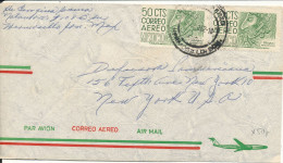 Mexico Air Mail Cover Sent To USA 1962 - Mexico