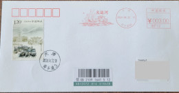 China Cover The 10th Anniversary Of The Successful Application For World Heritage Of The Grand Canal (Tianjin) Was Stamp - Enveloppes