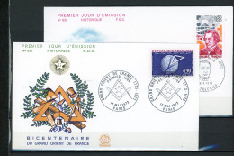 AX3a-3 France FDC 1er Jour N° 1745 + 1756     A Saisir !!! - 1970-1979